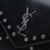 Saint Laurent Quilted Lambskin Studded Monogram Gaby Shoulder Bag Secondhand