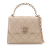 Chanel Nano CC Quilted Caviar Coco Top Handle Bag Secondhand