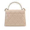 Chanel Nano CC Quilted Caviar Coco Top Handle Bag Secondhand