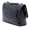 Chanel Jumbo Classic Patent Single Flap Secondhand