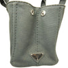 Prada Small Canvas Canapa Logo Satchel Secondhand