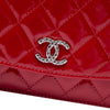 Chanel CC Quilted Patent Brilliant Wallet On Chain Secondhand