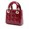Dior Mini Patent Cannage Lady Dior Secondhand