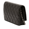Chanel CC Quilted Crinkled Patent Wallet On Chain Secondhand