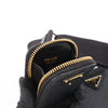 Secondhand Prada Re-Edition 2005 Leather Crossbody Bag in Black
