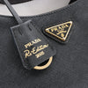 Secondhand Prada Re-Edition 2005 Leather Crossbody Bag in Black