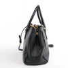 Prada Galleria Saffiano Lux Leather 2Way Handbag in Black Secondhand