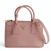 Prada Galleria Medium Saffiano Lux Orchidea shoulder bag