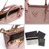 Prada Galleria Medium Saffiano Lux Orchidea shoulder bag