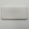 Prada Saffiano long wallet in white leather