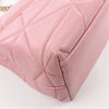 Prada Spectrum Small Leather Chain Shoulder Bag in Pink Secondhand