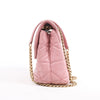 Prada Spectrum Small Leather Chain Shoulder Bag in Pink Secondhand