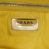 Prada Vitello Trimmed Canvas Canapa Tote Secondhand