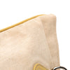 Prada Vitello Trimmed Canvas Canapa Tote Secondhand