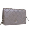 Chanel CC Studded Calfskin Crystal Wallet On Chain Secondhand