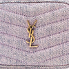 Saint Laurent Baby Matelasse Denim Monogram Lou Camera Bag Secondhand