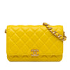 Secondhand Chanel Quilted Lambskin Candy Chain Wallet on Chain