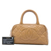 Chanel CC Quilted Caviar Bowling Bag Secondhand