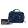 Chanel Small Caviar CC Filigree Vanity Case Secondhand