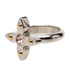Louis Vuitton Brass Love Letters Timeless Ring Set Secondhand