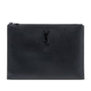 Saint Laurent Grain De Poudre Monogram Monochrome iPad Case Secondhand
