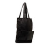 Bottega Veneta Intrecciato and Nylon Foldable Tote Secondhand