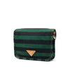Prada Canvas Canapa Righe Striped Crossbody Secondhand