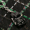 Chanel Quilted Boucle Tweed Robot Charm Wallet On Chain Secondhand