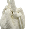Hermès Leopard Embroidered Cotton Drawstring Bucket Bag Secondhand