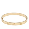 Secondhand Cartier 18K Yellow Gold Classic Love Bracelet