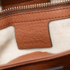 Gucci Small Calfskin Bamboo Shopper Satchel Secondhand