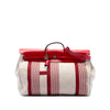 Hermès Toile H Vibration and Vache Hunter Herbag Zip Cabin Retourne 50 Secondhand