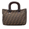 Fendi Small Zucca Canvas Twins Tote Secondhand