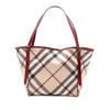Burberry Supernova Check Coated Canvas Tote Secondhand