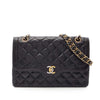 Chanel Limited Edition Paris Quilted Lambskin Double Flap Secondhand