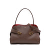 Ferragamo Medium Bicolor Calfskin Hug Satchel Secondhand