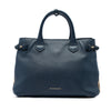Burberry Medium Leather and House Check Banner Satchel Secondhand