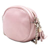 Gucci Mini Metallic Pebbled Calfskin Soho Chain Crossbody Secondhand
