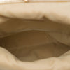 Prada Metallic Calfskin Woven Slit Patterned Handbag Secondhand