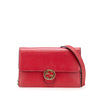 Gucci Leather Interlocking G Dollar Wallet on Chain Secondhand