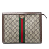 Gucci GG Supreme Web Ophidia Clutch Secondhand