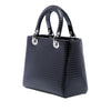 Dior Medium Metallic Patent Microcannage Lady Dior Secondhand