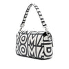 Fendi Marc Jacobs Nappa Vitello King Logo Print Baguette Satchel Secondhand