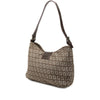 Fendi Zucchino Canvas Shoulder Bag Secondhand