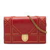 Dior Studded Lambskin Diorama Wallet on Chain Secondhand