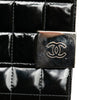 Chanel CC Chocolate Bar Patent Clutch on Chain Secondhand