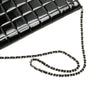 Chanel CC Chocolate Bar Patent Clutch on Chain Secondhand