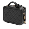 Chanel Small Caviar Filigree Vanity Case Secondhand