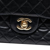 Chanel Medium Classic Lambskin Valentines Heart Charms Single Flap Secondhand