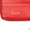 Dior Lambskin Cannage Lady Dior Zip Around Compact Wallet Secondhand
